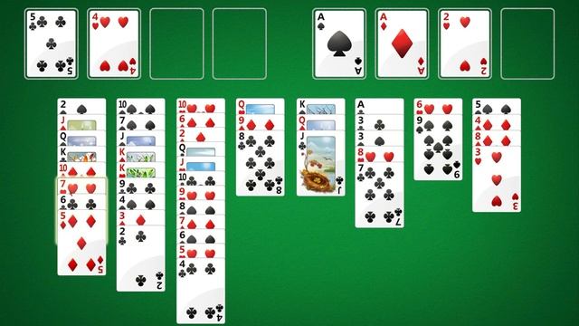 Windows Solitaire FreeCell - #10614 смотреть онлайн