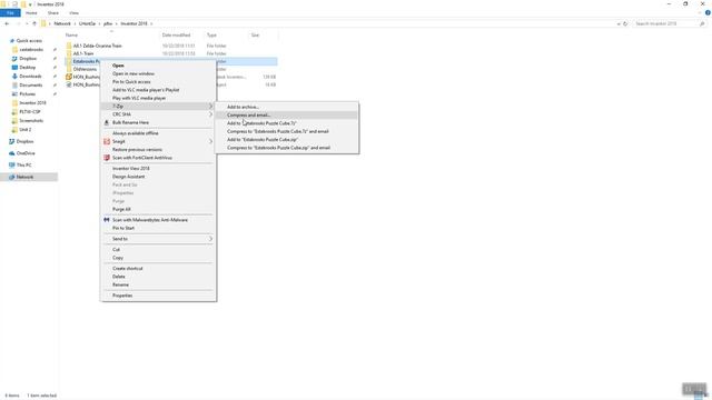 Create Windows Zip File смотреть онлайн