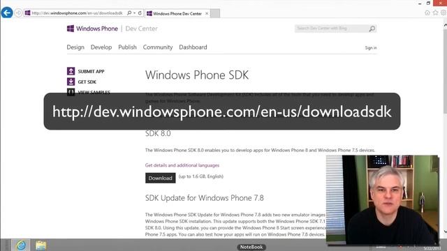 Part02 installing the Windowsphone SDK 8.0 смотреть онлайн