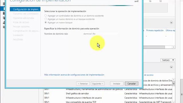 Instalación Controlador de Dominio en Windows Server 2012 R2 1/4 смотреть онлайн