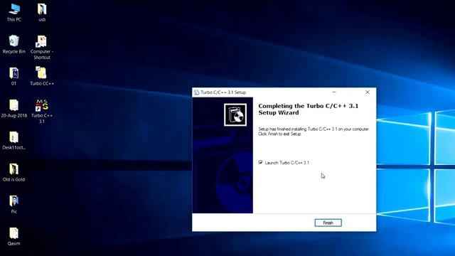 How to Install Turbo C/C++ in Windows 7/8/10 смотреть онлайн
