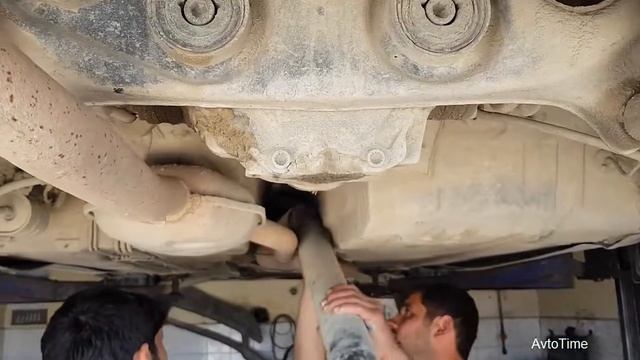 Замена Эластичной Муфты и Снятие Кардана Мерседеса w210 смотреть онлайн