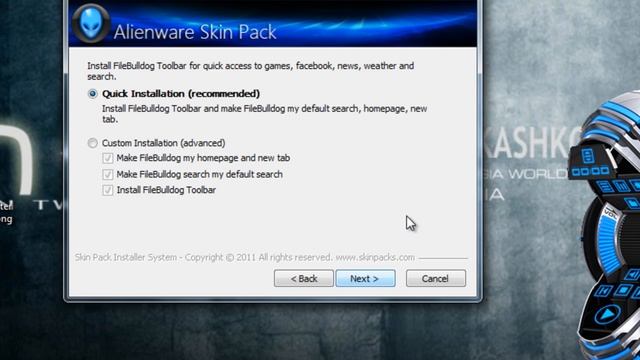 برنامج Alienware لتغير شكل ويندوز 7 Alienware Blue Theme download for Windows смотреть онлайн