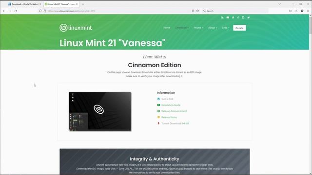 0005 Download VirtualBox and Linux Mint 21 for windows 10 host pc смотреть онлайн