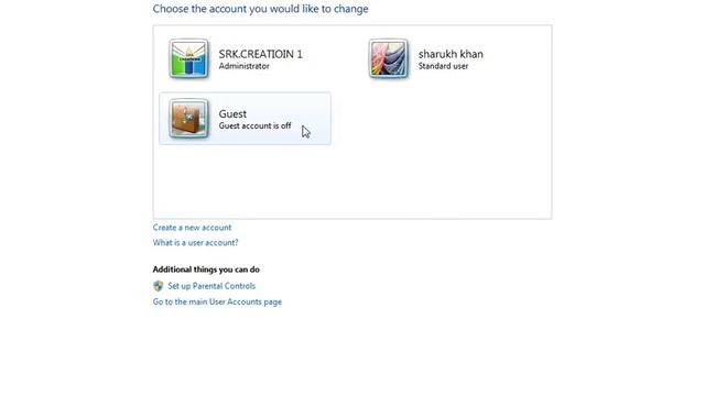 How To Create A New User Account In Windows 7