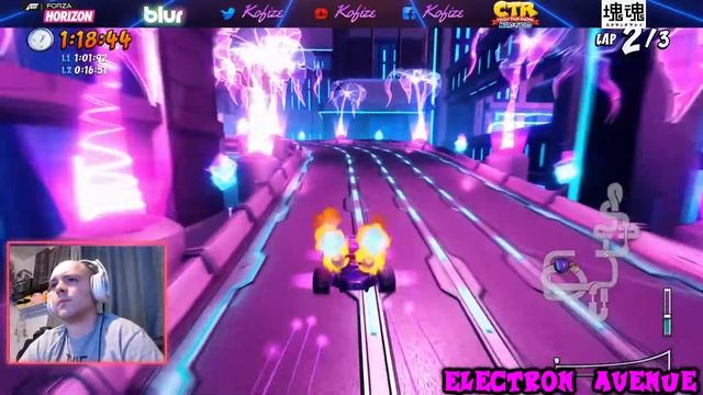 Beating the Developer Times in CTRNF! (Episode 8) [Android Alley, Electron Avenue, Deep Sea Driving смотреть онлайн