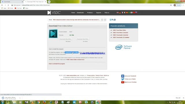 How to Free Download VSDC Offline Version in Windows 7 смотреть онлайн