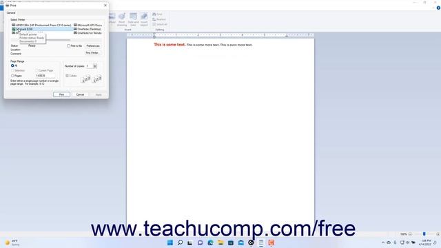Learn How to Print a Document in WordPad in Windows 11: A Training Tutorial смотреть онлайн