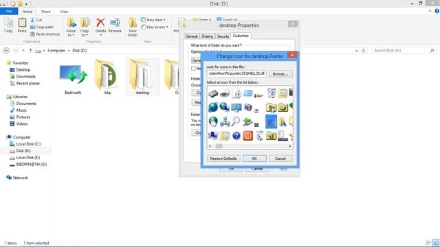 Change Folder Icon:windows 8 смотреть онлайн