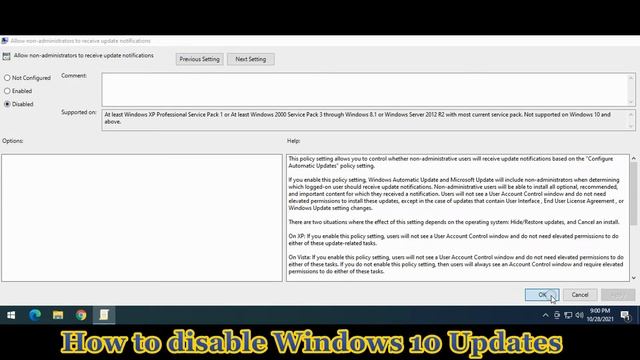 How to disable Windows 10 Updates. смотреть онлайн