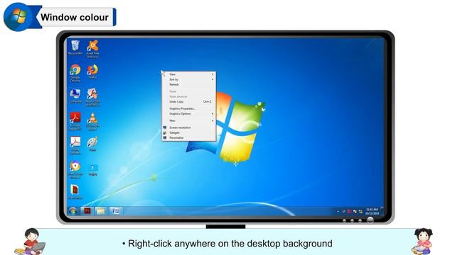 Know More About MS Windows 7 | Class 5 | Chapter 4 смотреть онлайн