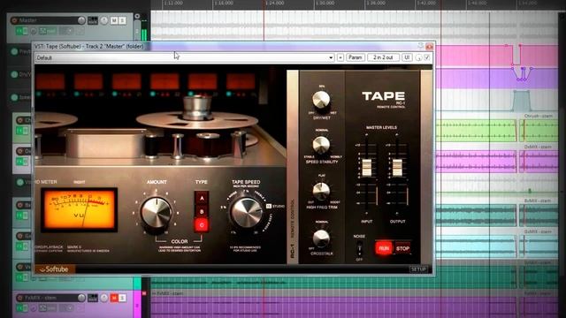 Softube Tape In Action смотреть онлайн