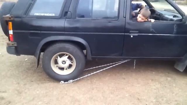 My truck has no reverse. This is what I built so that I can back up if I have to. смотреть онлайн