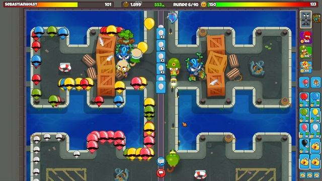 Docks - Bloons Towerdefense 6 battles 2, Android, iPhone - deutsch смотреть онлайн