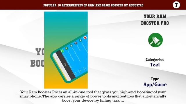 RAM and Game Booster by Augustro | Best 16 Alternatives of RAM and Game Booster by Augustro смотреть онлайн