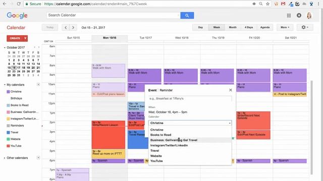 Keeping Organized with Google Calendar and One Note смотреть онлайн