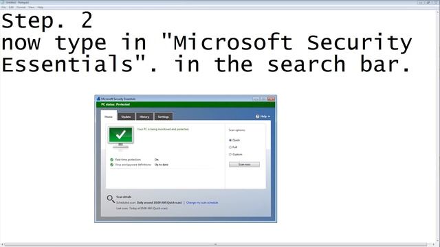 How to disable Virus Detector or Microsoft Security Essentials смотреть онлайн