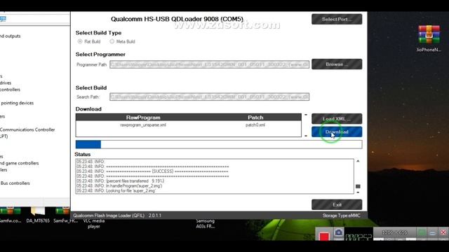 Jio Phone Next Your Device is Corrupted Problem Fixed || jio Next Dead without box Free tool qpst смотреть онлайн