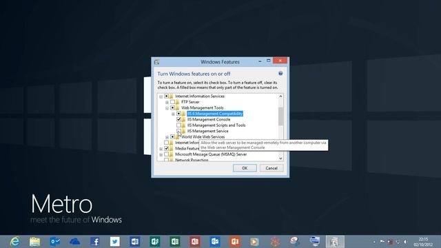 Como activar o Internet Information Services 8 (IIS), no Windows 8 смотреть онлайн