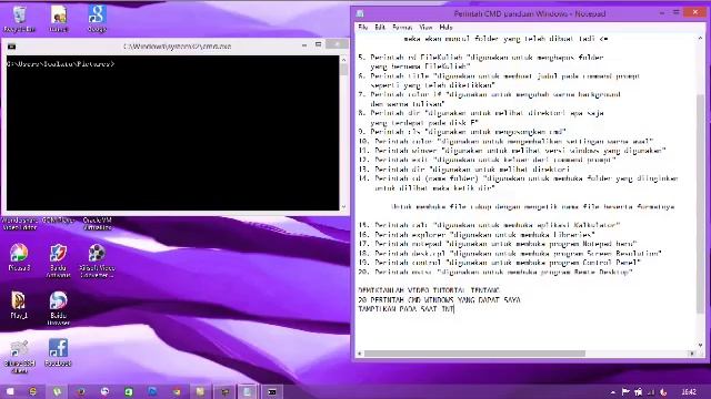 Tutorial Perintah CMD Windows & Terminal Linux смотреть онлайн