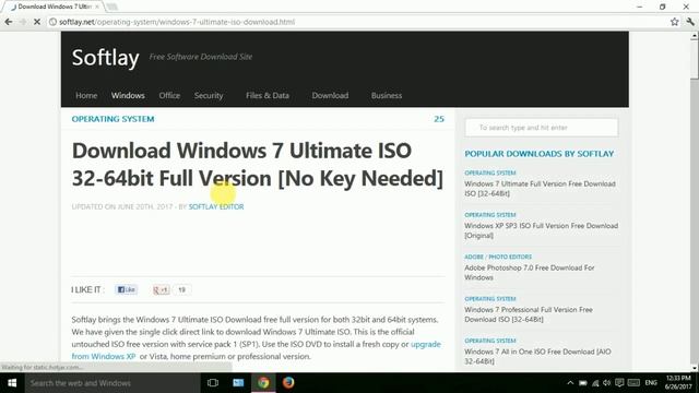 WINDOWS 7 का ISO FILE कैसे DOWNLOAD करें I[ हिंदी/उर्दू/इंग्लिश] смотреть онлайн