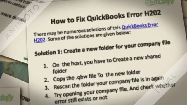 QuickBooks Error H202 - Quickinfy смотреть онлайн