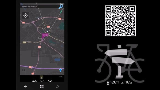 Green Lanes app promo - Windows Phone (WP8) смотреть онлайн