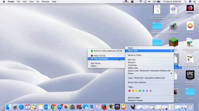 How to open your minecraft zip file on your mac смотреть онлайн