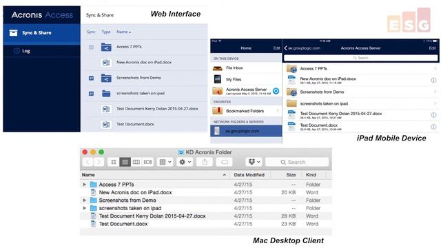 Lab Video Summary: Acronis Access Advanced - Secure File Access, Sync, and Share смотреть онлайн