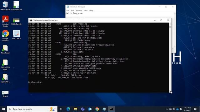 How to copy data using command prompt in windows 7,8,10 смотреть онлайн