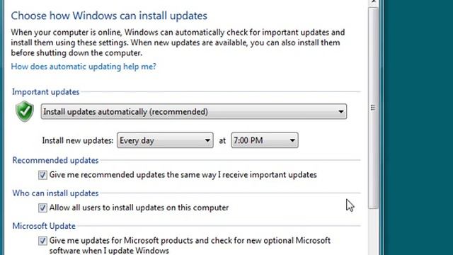 How to configure Windows updates for home-based PCs смотреть онлайн