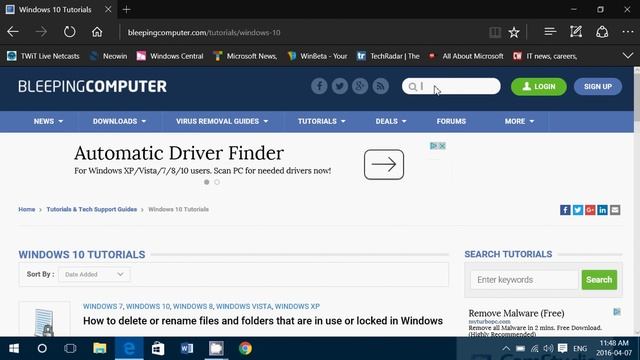 Windows tips and tricks Bleepingcomputer website is a great resource to get help when you have prob смотреть онлайн