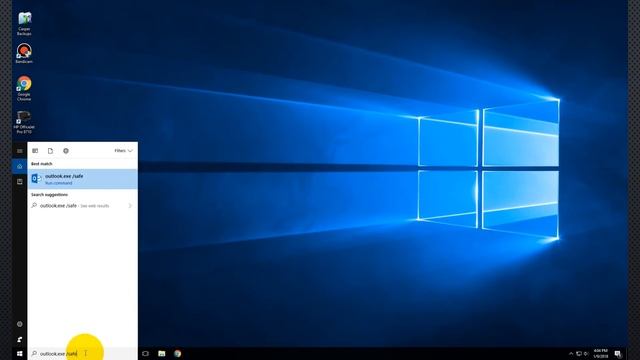 How to start Outlook in safe mode смотреть онлайн