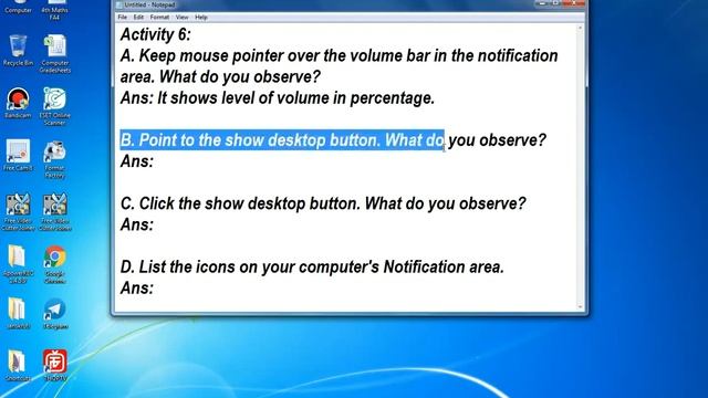 IGCSE ICT Class 3 - Windows 7 operating system (part 4) смотреть онлайн