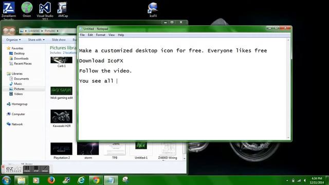 Make custom Windows desktop icon. Free!! смотреть онлайн
