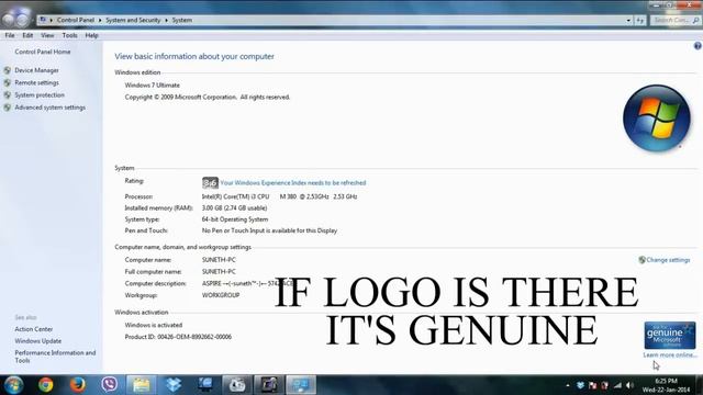 check windows genuine смотреть онлайн