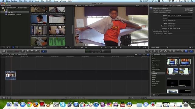 Final Cut Pro X Tutorial- Ep 1- The Basics смотреть онлайн