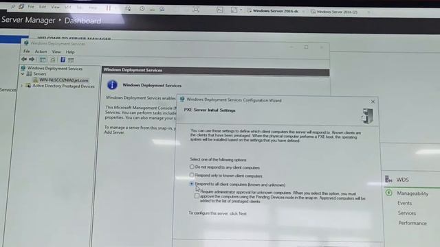 WDS (OS deployment from DC server to client pc's ko) смотреть онлайн