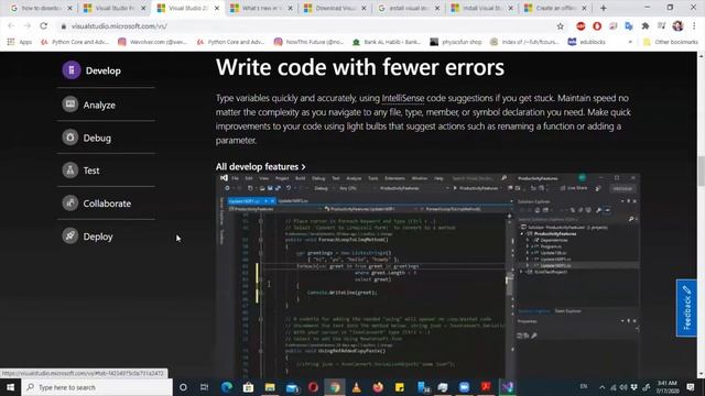 VISUAL STUDIO 2019 | INTRO | DOWNLOAD | INSTALLATION | FIRST PROJECT смотреть онлайн