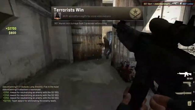 Counter-Strike: Global Offensive Gameplay On Dust 2 смотреть онлайн