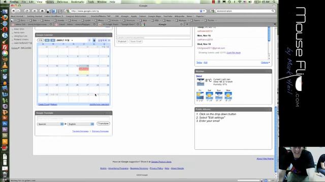 iGoogle - homepage and dashboard смотреть онлайн