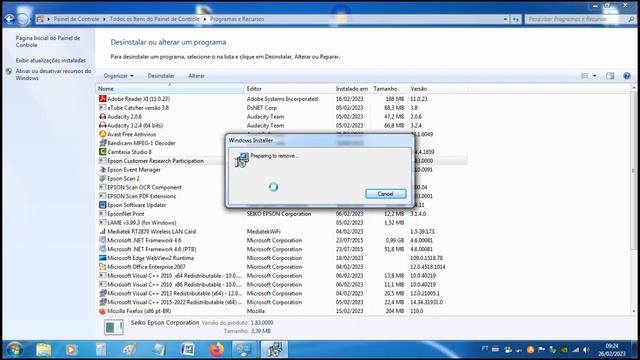 Como desinstalar a impressora epson L3150 смотреть онлайн