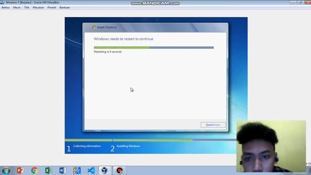 Tutorial Menginstall Windows 7 32-bit di VirtualBox смотреть онлайн