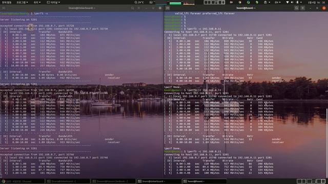 TinkerBoard iperf3 test смотреть онлайн
