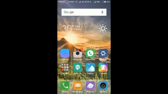 Sun Light Theme For Xiaomi Device смотреть онлайн