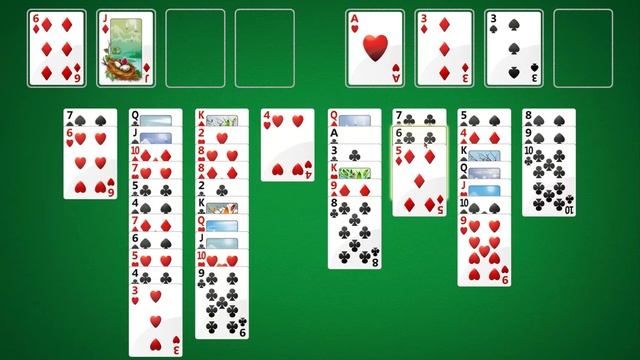 Windows Solitaire FreeCell - #11671 смотреть онлайн