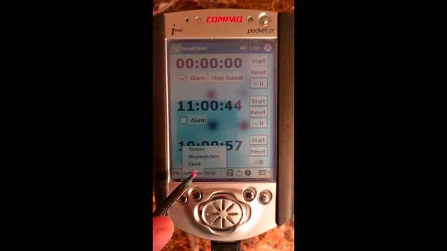 Blast from the past! Compaq iPaq 3630 Pocket PC PDA смотреть онлайн