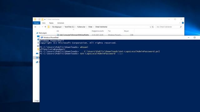 Reading ms-mcs-admpwd attribute (Abusing LAPS) смотреть онлайн