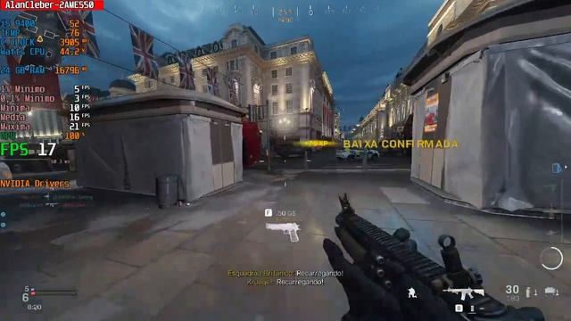 Call of Duty Modern Warfare, teste UHD 630 em Português Notebook 2AME550 смотреть онлайн