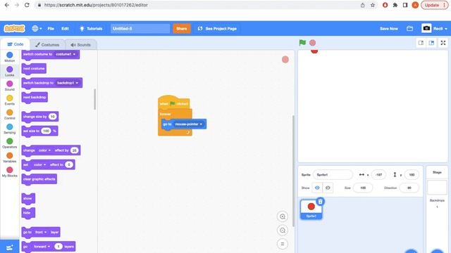 How to make a custom mouse pointer in Scratch 3.0 смотреть онлайн